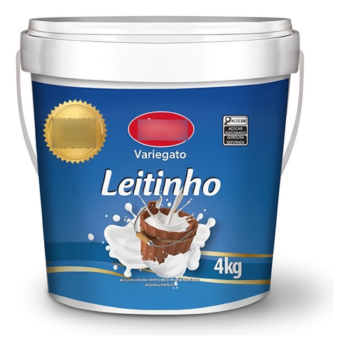 Variegato Leitinho Vabene 4kg Creme Pronto Para Sobremesa