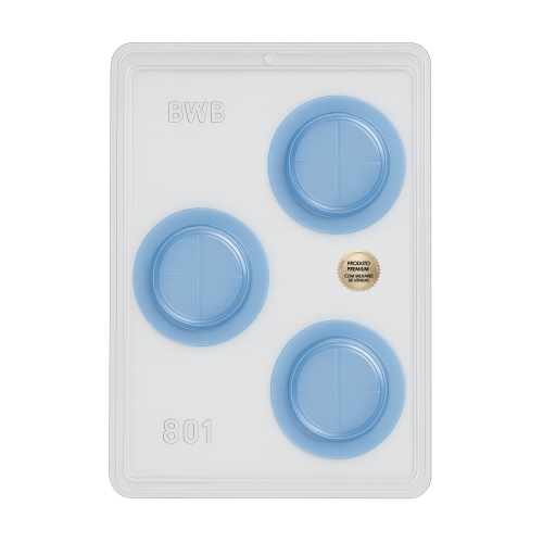 FORMA DE ACETATO COM SILICONE- PÃO DE MEL PEQUENO- MARCA BWB
