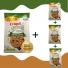 Kit 4 Cróqui Granola Tradicional 1kg Cereal Integral Aveia