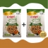 Kit 2 Granolas Cróqui Integral Tradicional 1kg Econômica
